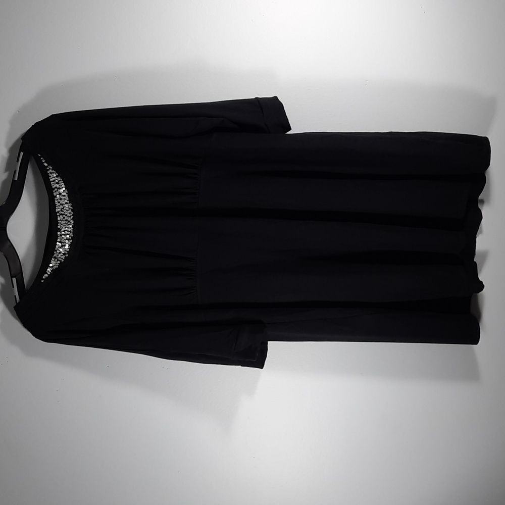 NWT LQTER Black 3/4 sleeve dress SZ 3X